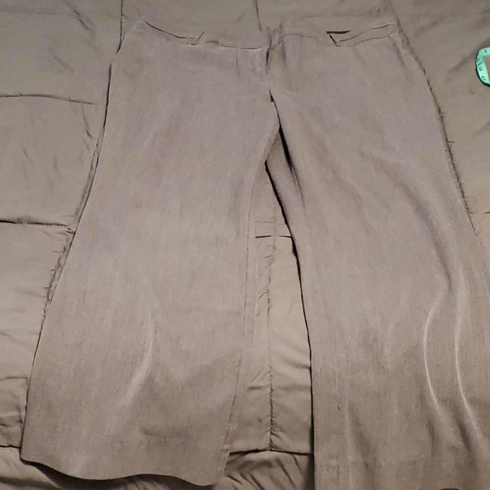 Gray Maurices straight leg trousers